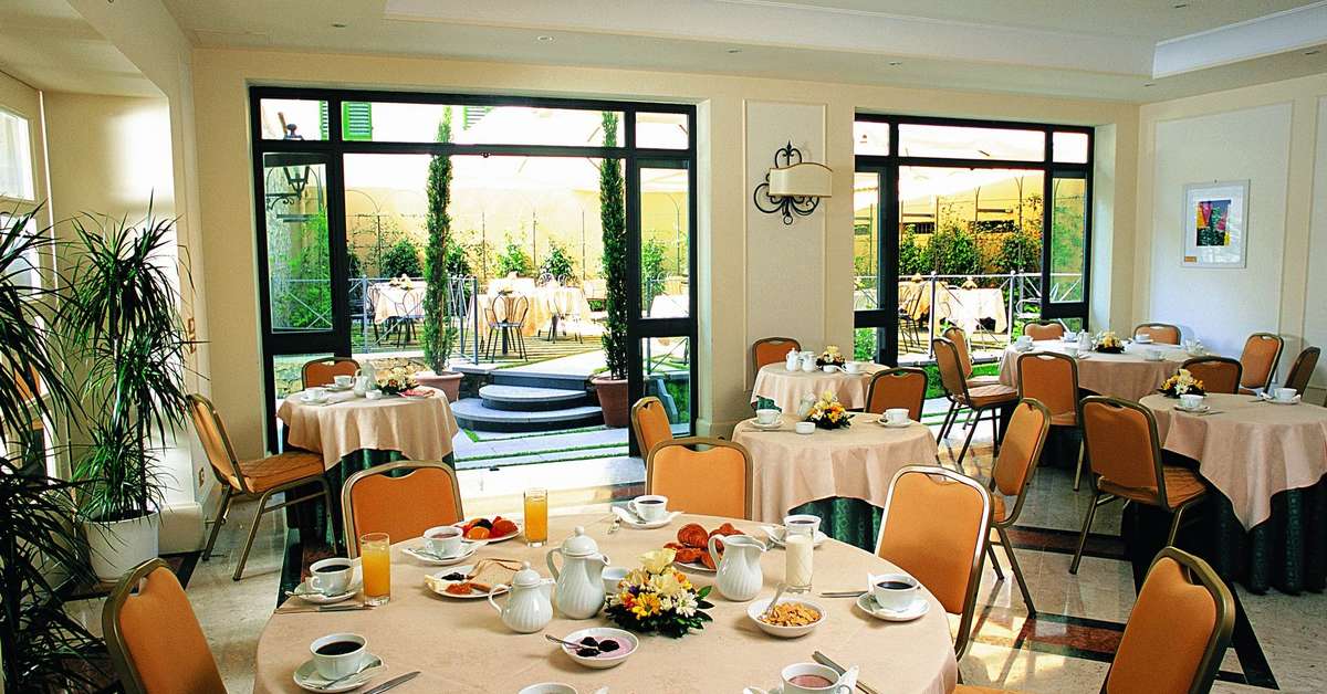 Een foto van de faciliteiten bij Grand Hotel Adriatico Florence