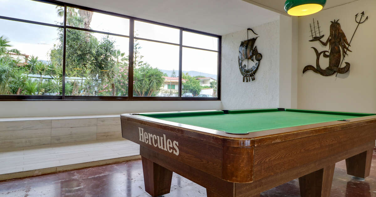 Een foto van de faciliteiten bij Calamos Beach Family Club Hotel