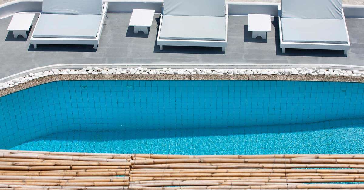 Een foto van het zwembad bij Notos Therme & Spa