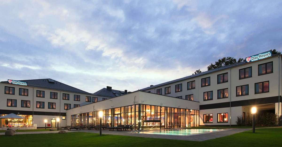 Een foto van de buitenkant van A-ja Bad Saarow Resort