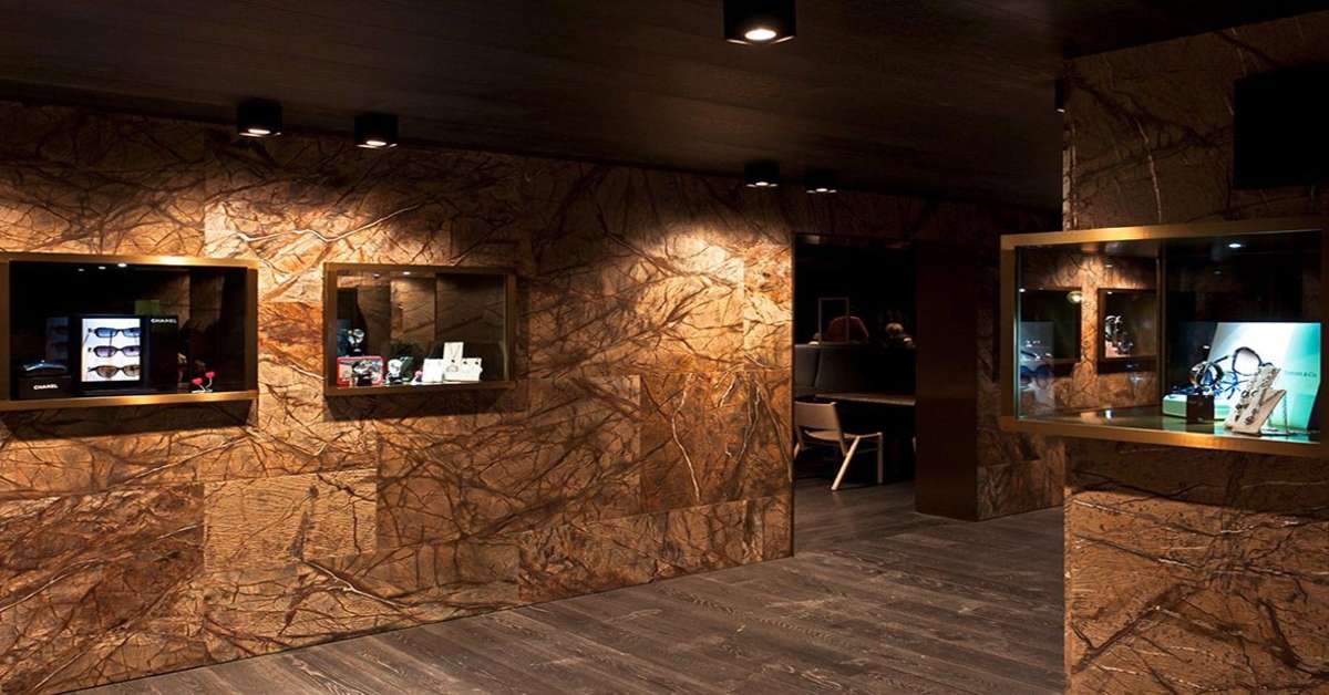 Een foto van het interieur van Charme Hotel Alexander