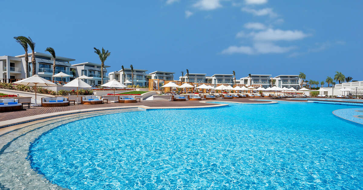 Ein Foto vom Pool im Rixos Premium Magawish