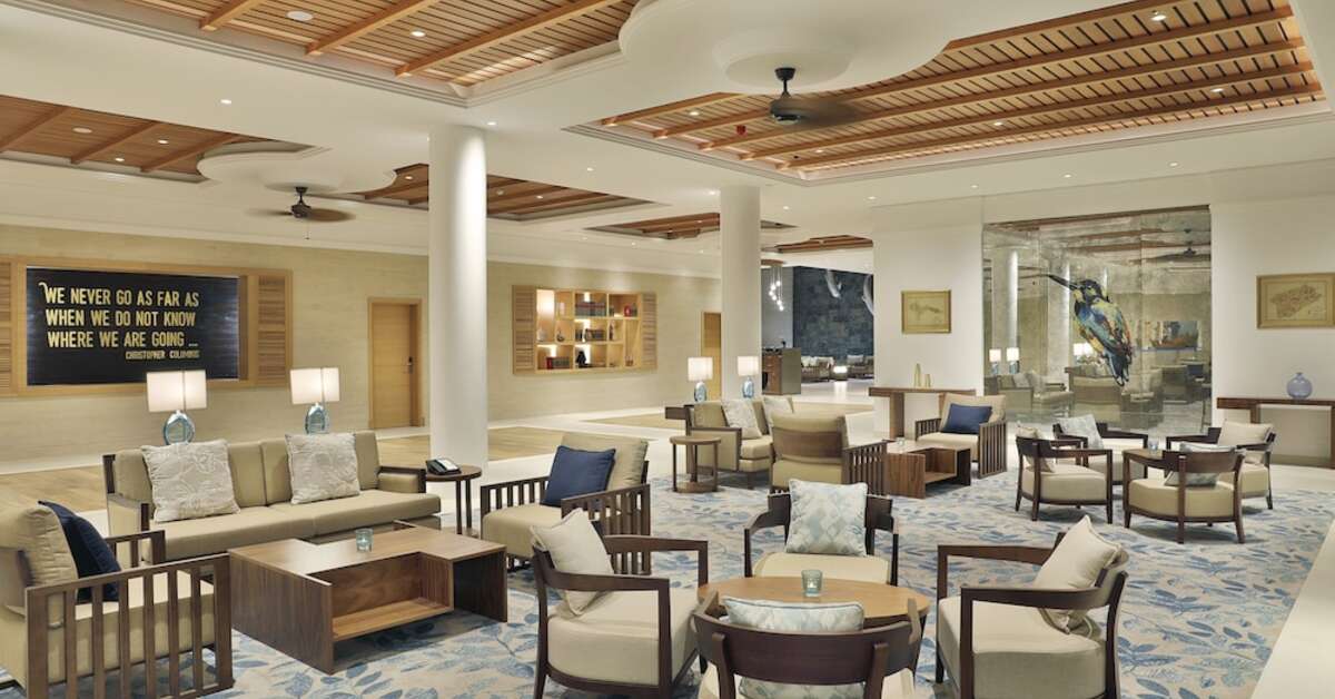 Een foto van het interieur van Hilton Cabo Verde Sal Resort