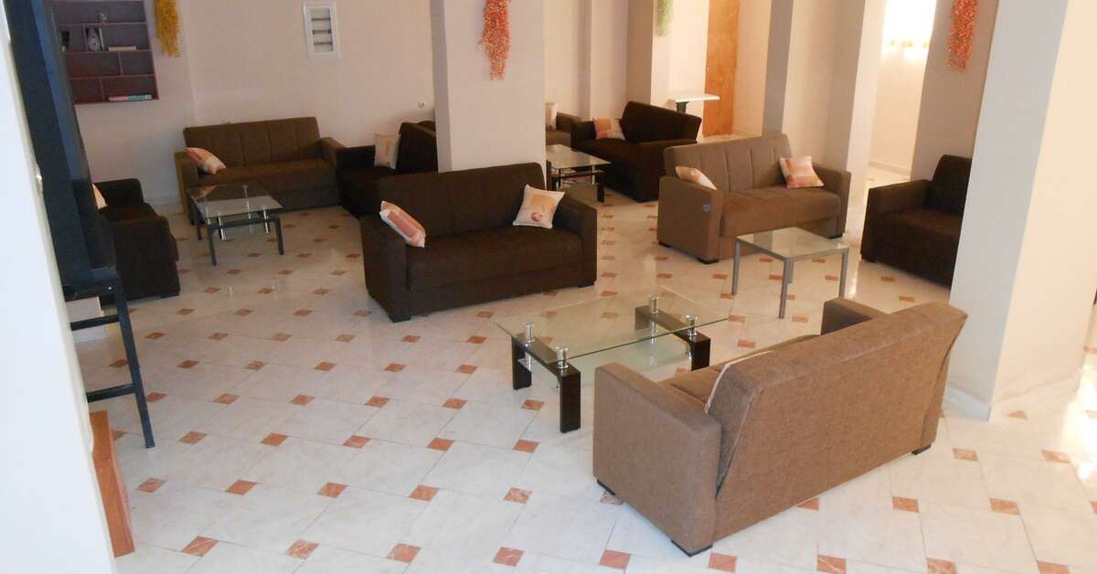 Een foto van het interieur van Village Inn Studios & Appartementen