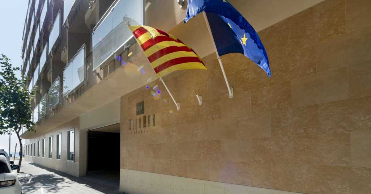 Een foto van de buitenkant van 4R Miramar Calafell