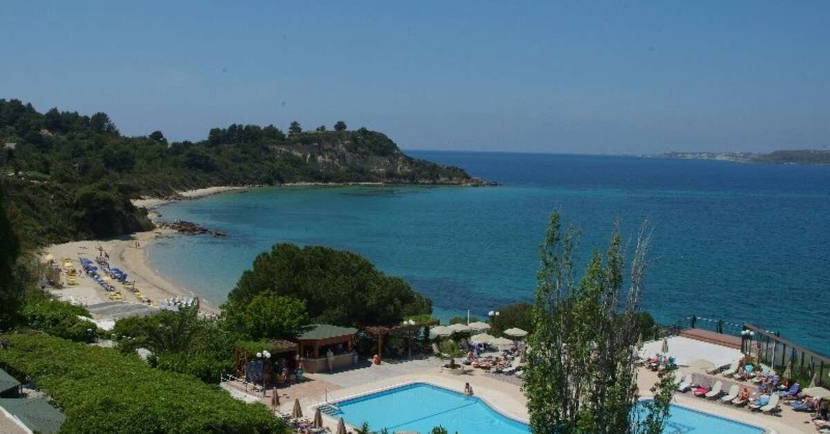 Een foto van een overzicht van Mediterranee Hotel