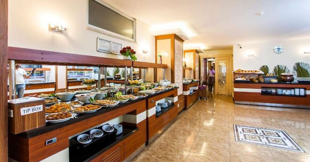Ein Foto von den Einrichtungen im Oba Time Hotel