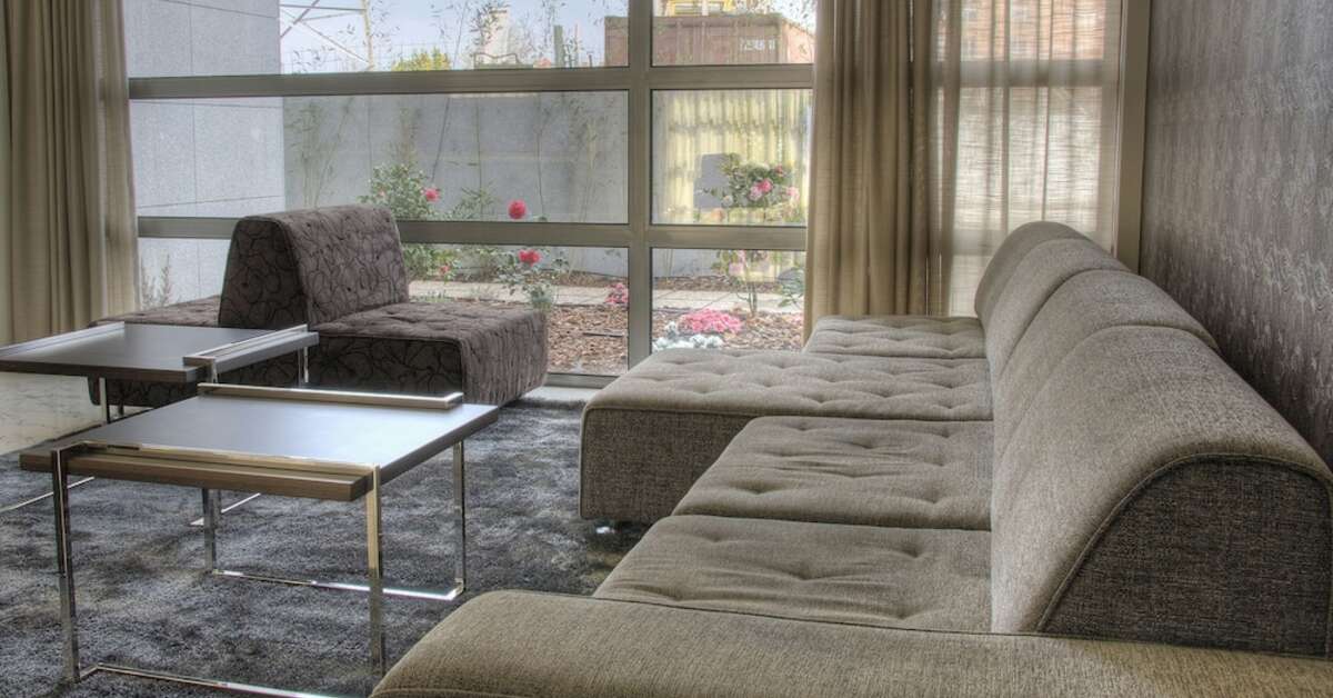 Een foto van het interieur van Eurostars Oporto Hotel