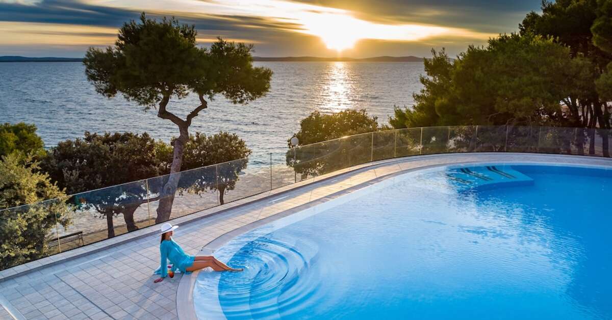 Een foto van het zwembad bij Hotel Pinija
