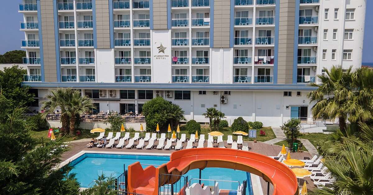 Een foto van het zwembad bij The Gap Hotel Kusadasi