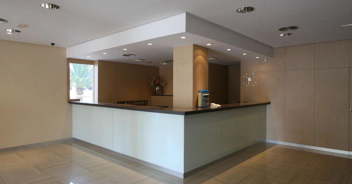 Een foto van het interieur van Hotel Joya