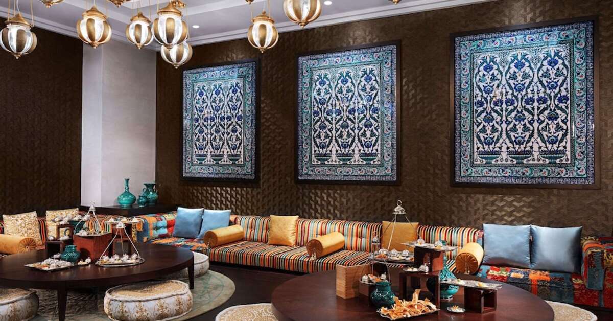 Ein Foto vom Innenbereich im Fairmont Ajman