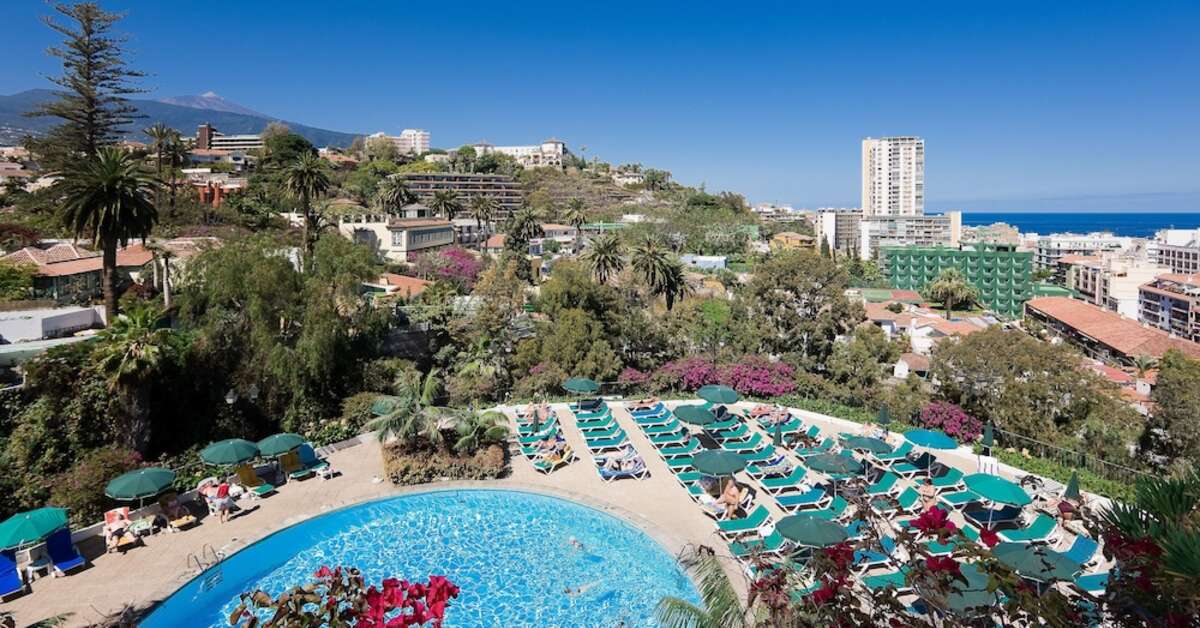 Een foto van het zwembad bij Hotel El Tope