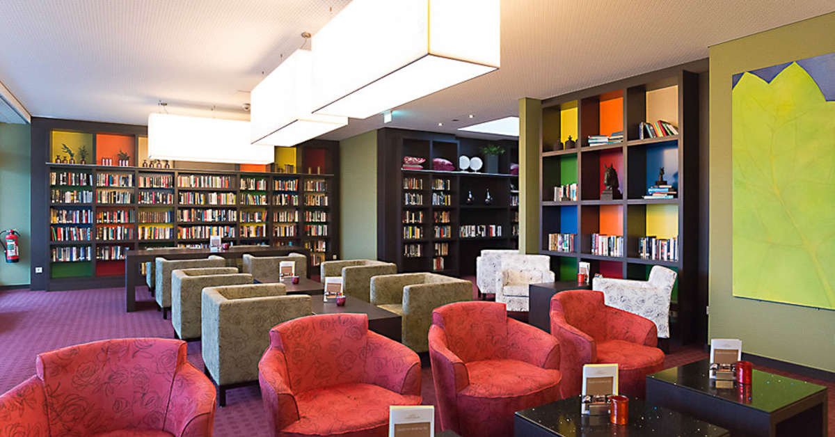 Een foto van het interieur van Parkhotel Cup Vitalis