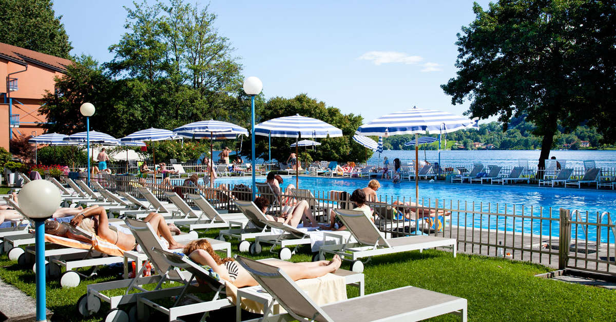 Een foto van het terras bij Hotel L'Approdo
