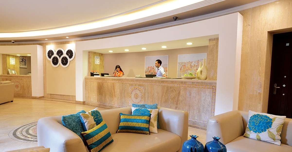 Een foto van het interieur van Kemer Holiday Club