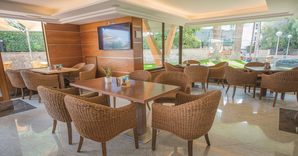 Een foto van het interieur van Hotel Principe Wellness & Spa
