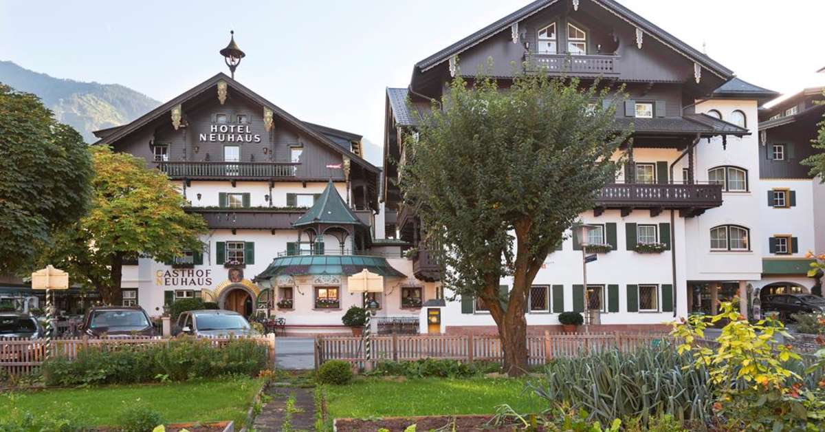 Een foto van de buitenkant van Neuhaus Zillertal Resort