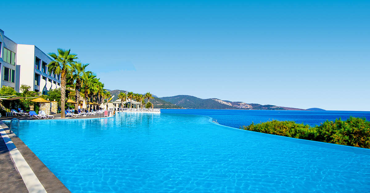 Een foto van het zwembad bij Blue Dreams Resort & Spa