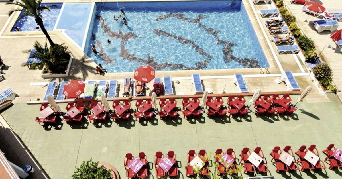 Een foto van een overzicht van Aparthotel Xon's Playa