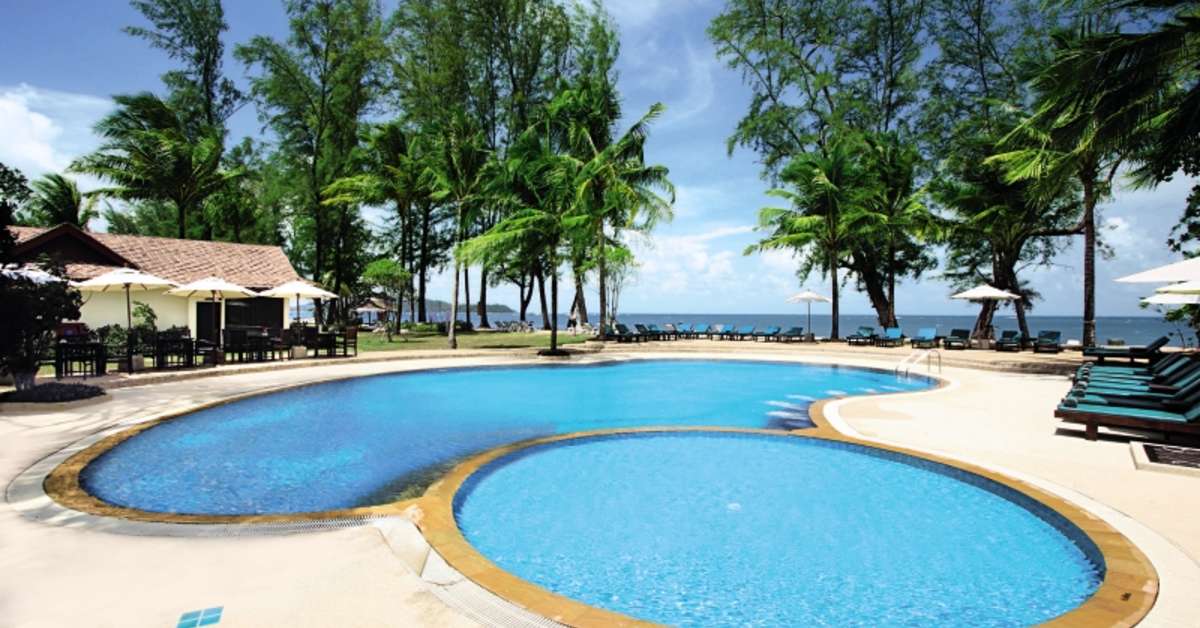 Een foto van het zwembad bij Side Aluna Hotel