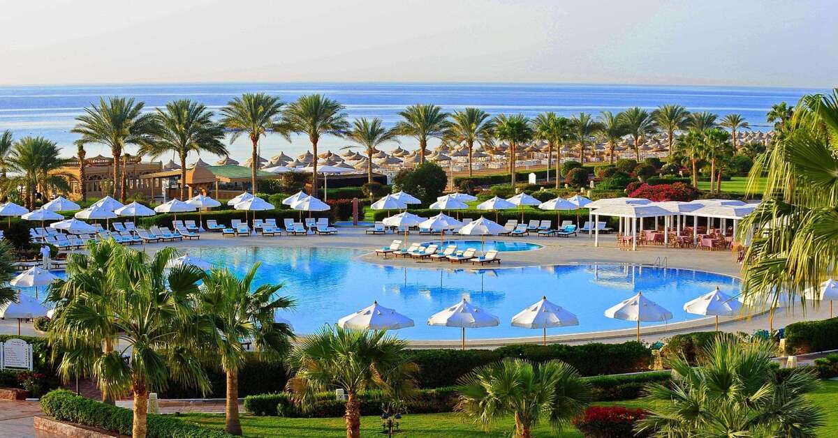 Een foto van het zwembad bij Baron Resort Sharm El Sheikh