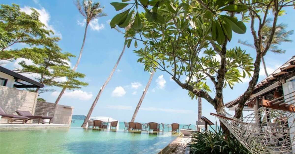 Een foto van een overzicht van Punnpreeda Beach Resort