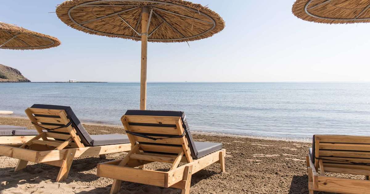 Een foto van het strand bij Epos Luxury Beach Hotel