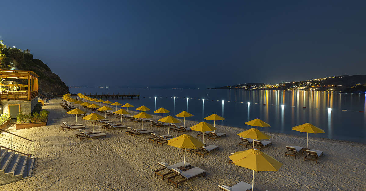 Een foto van het strand bij Bodrum Yalikavak - MGallery Collection