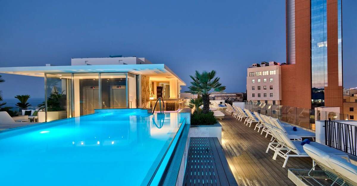 Een foto van het zwembad bij Hotel Valentina
