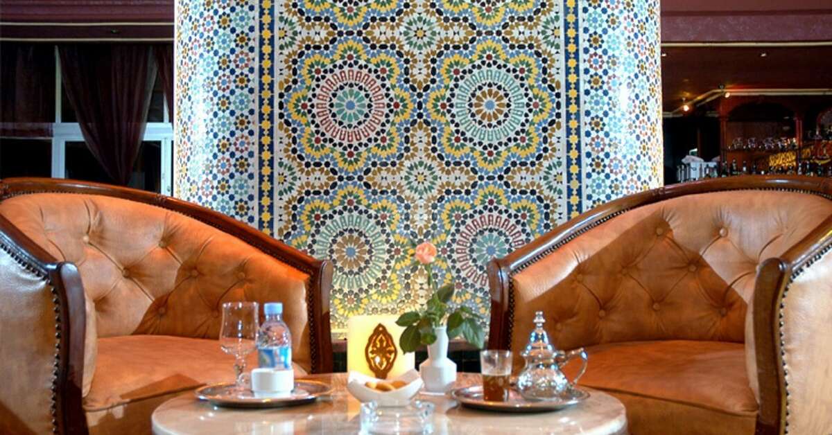 Een foto van het interieur van Royal Mirage Agadir