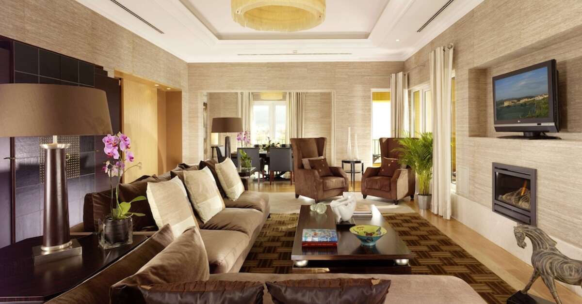 Een foto van het interieur van Dolce Camporeal Lisboa