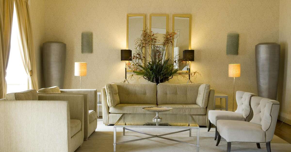 Een foto van het interieur van Palacio da Lousa Boutique Hotel