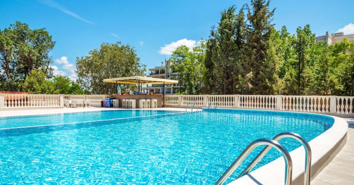 Een foto van het zwembad bij Festa Via Pontica Resort