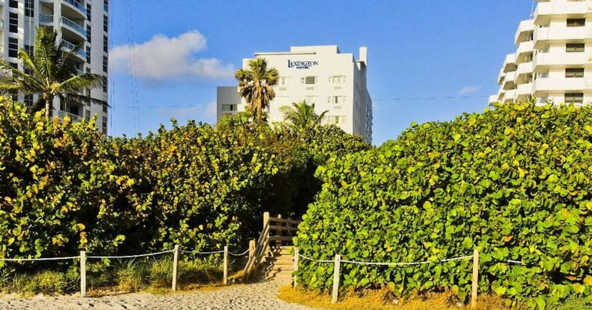 Een foto van het strand bij Lexington Hotel Miami Beach