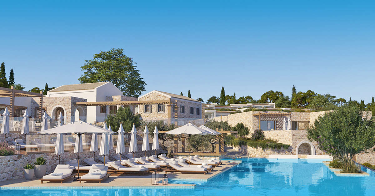 Een foto van een overzicht van Lesante Cape Resort & Villas