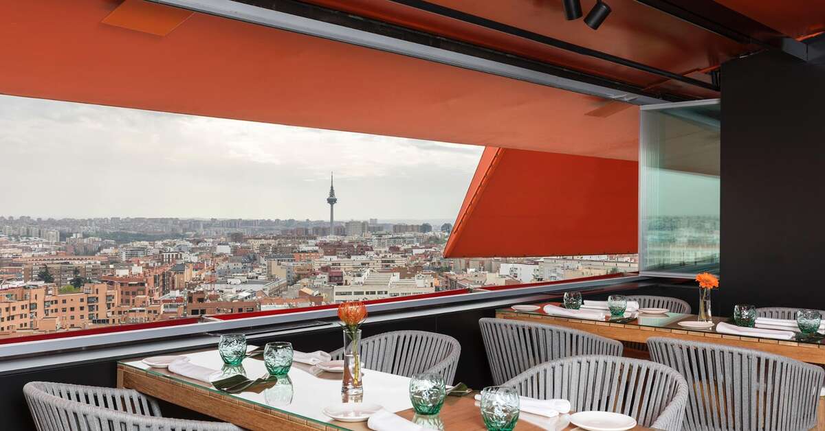 Een foto van Hotel Puerta America Madrid