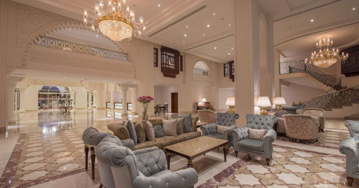 Een foto van het interieur van Baron Palace Resort