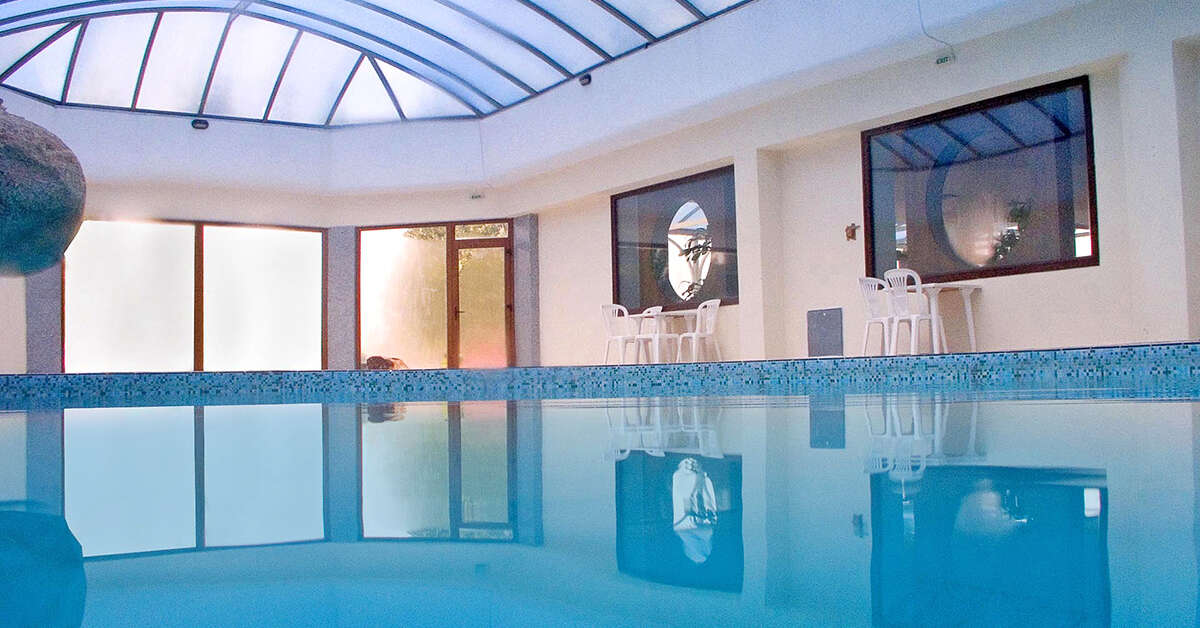 Een foto van het zwembad bij Aristoteles Holiday Resort & Spa