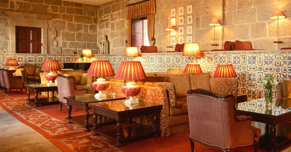 Een foto van het interieur van Pousada Mosteiro Guimaraes