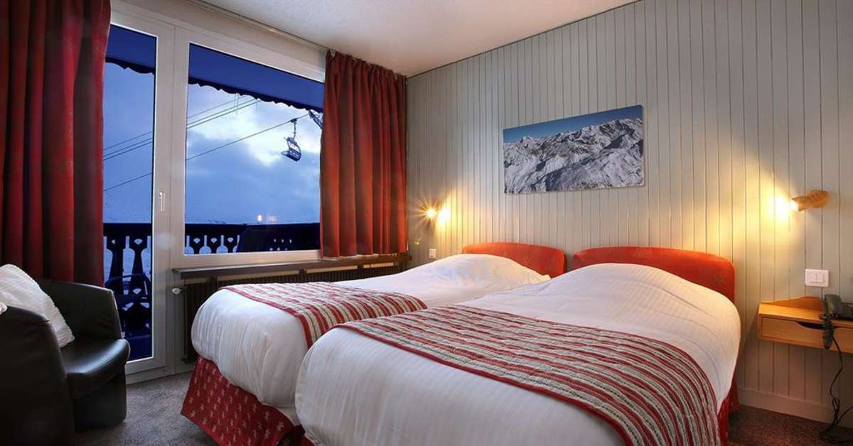Een foto van een overzicht van Hotel Val Chaviere