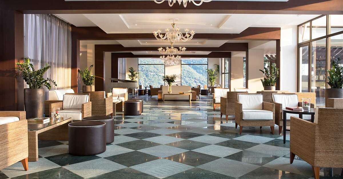 Een foto van het interieur van Atlantica Grand Mediterraneo-Resort & Spa