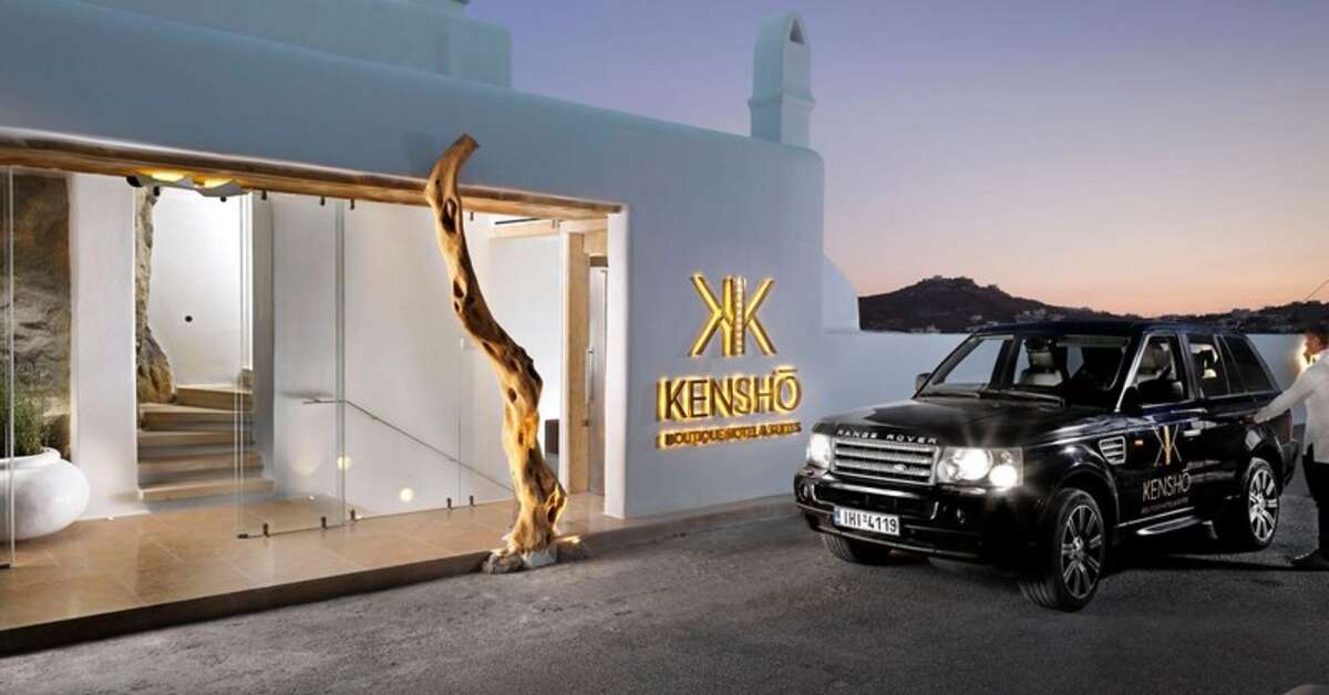 Een foto van de buitenkant van Kove Mykonos - A Myconian Collection Hotel