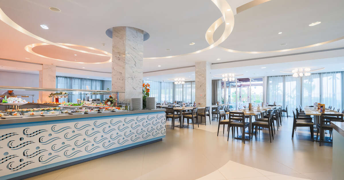 Een foto van de faciliteiten bij Vassos Nissi Plage Hotel