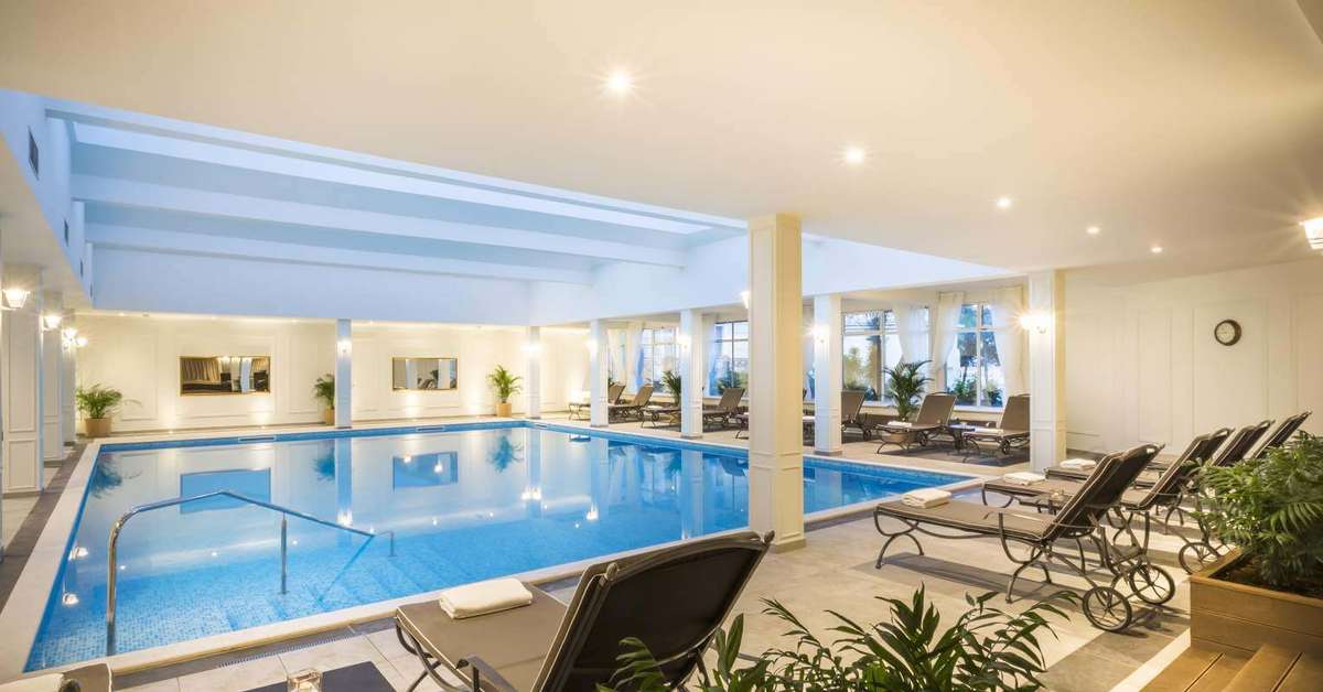 Een foto van de faciliteiten bij Hotel Palace Bellevue