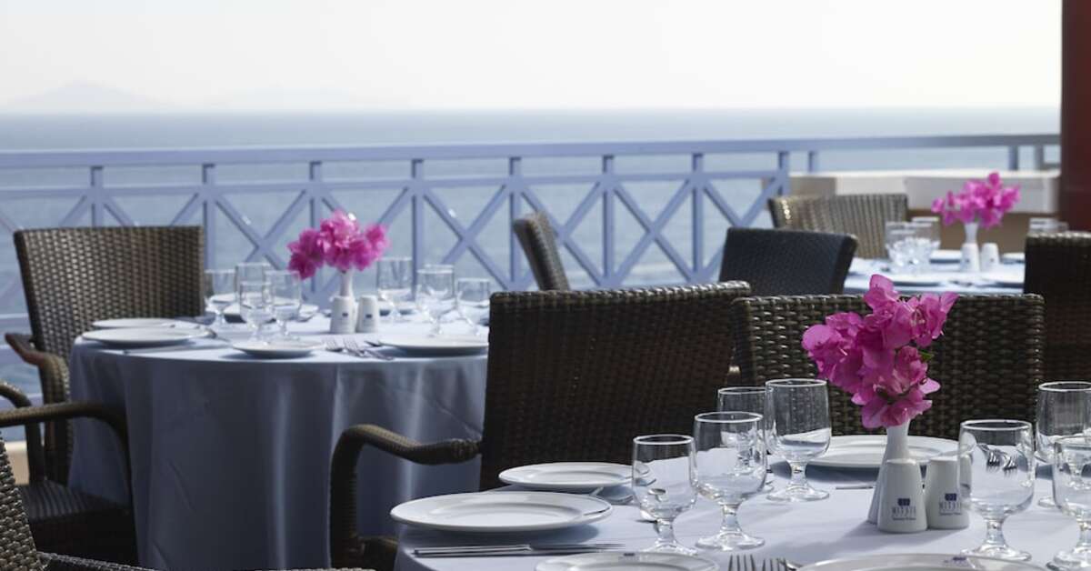 Een foto van de faciliteiten bij Mitsis Summer Palace Beach Hotel