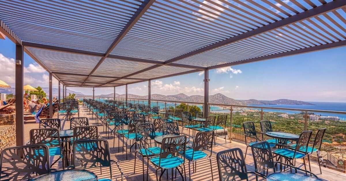 Een foto van de faciliteiten bij Elounda Water Park Residence Hotel