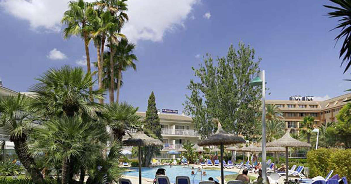 Een foto van het zwembad bij Allsun Hotel Orquidea Playa