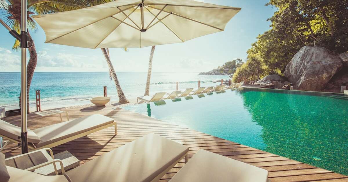 Een foto van een overzicht van Carana Beach Hotel