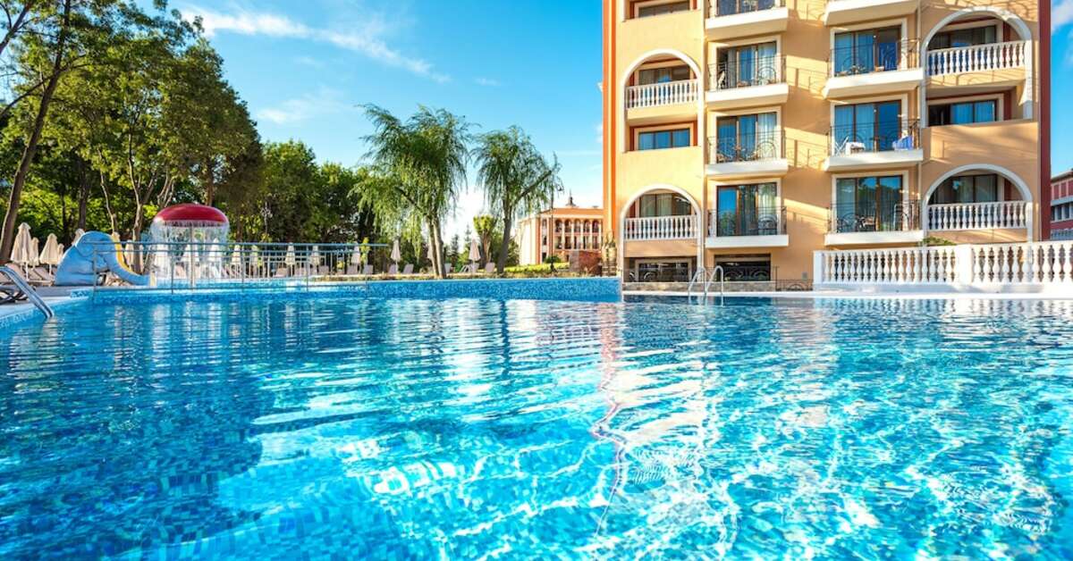Een foto van het zwembad bij Festa Via Pontica Resort